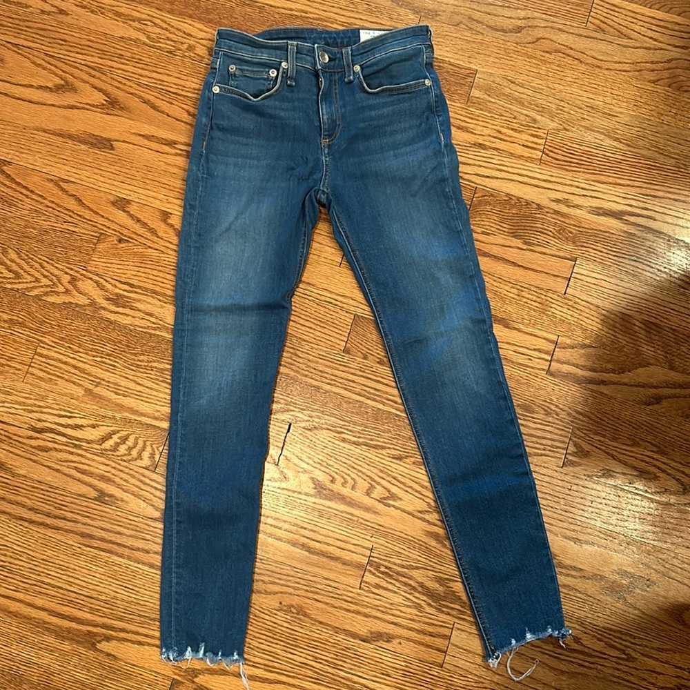 Rag & Bone Cate Mid-Rise Ankle Skinny Jeans